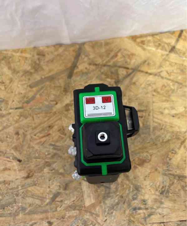 Nevyužitý 3D laser zelený 360º rotační - foto 10