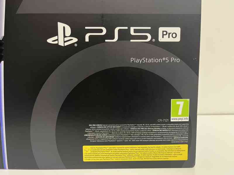 PlayStation 5 Pro 2TB | NOVÝ, NEROZBALENÝ 10/2026 - foto 3