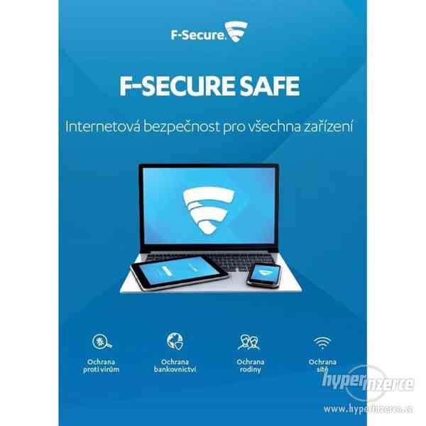 Antivirus F-Secure Safe pro 3 zařízení na 6 měsíců