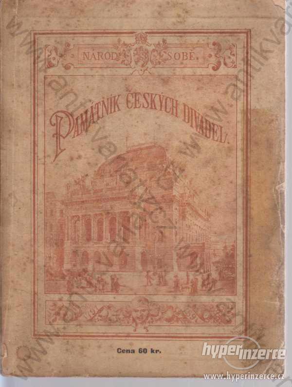 Památník českých divadel Juc. Al. Šl, Czesaný 1891 - foto 1