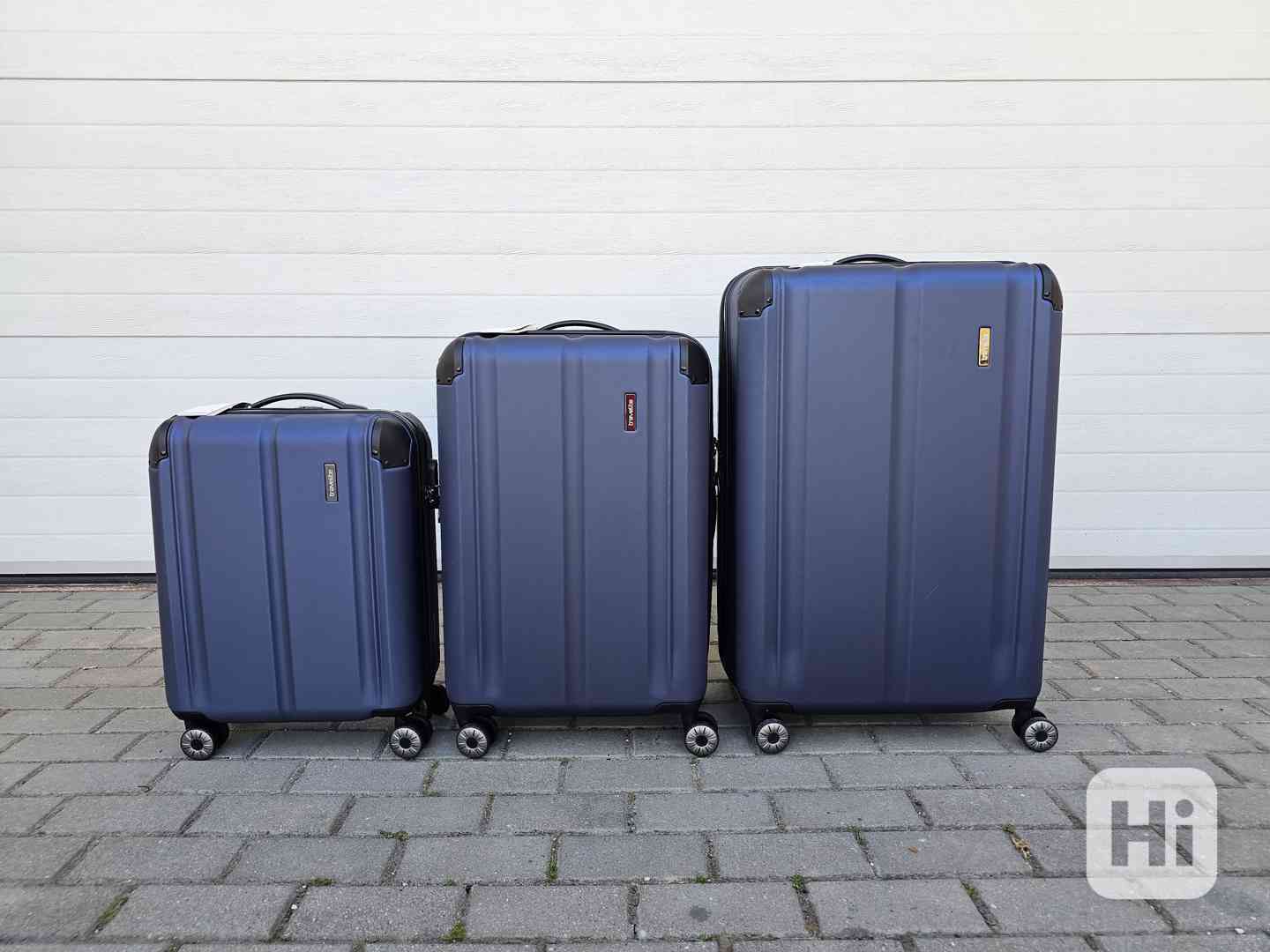 sada cestovních kufrů Travelite City 4w modrá - foto 1