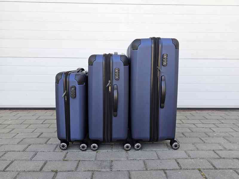 sada cestovních kufrů Travelite City 4w modrá - foto 6