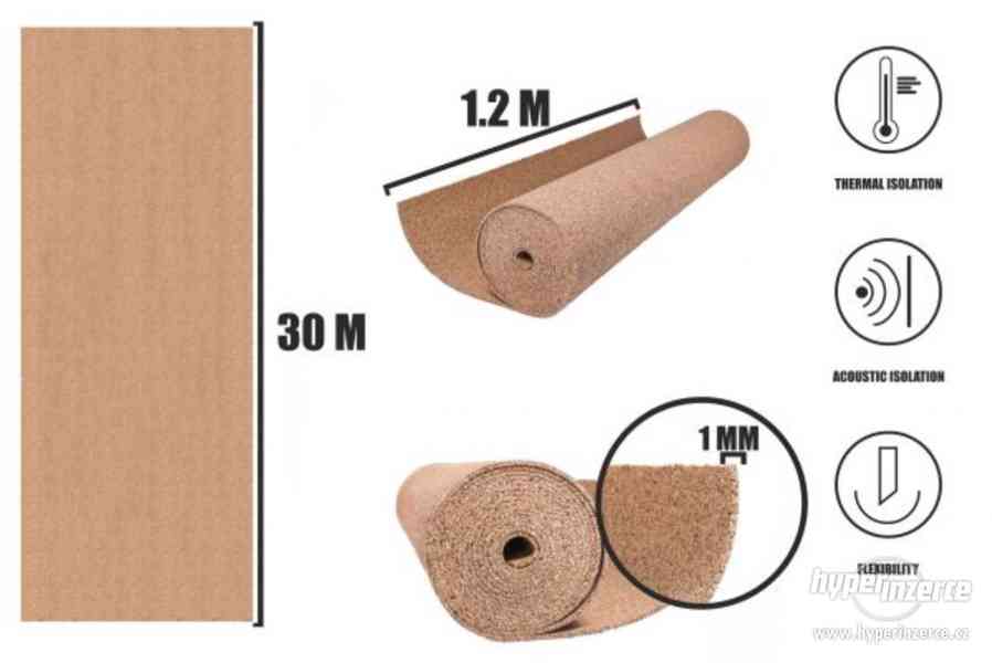 Korek v rolích 1mm (30×1,2m) - foto 1