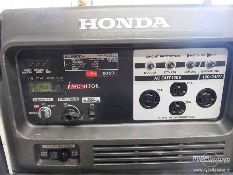 Honda EU6500is 6500 Watt 13 HP INVERTER Generátor - foto 4