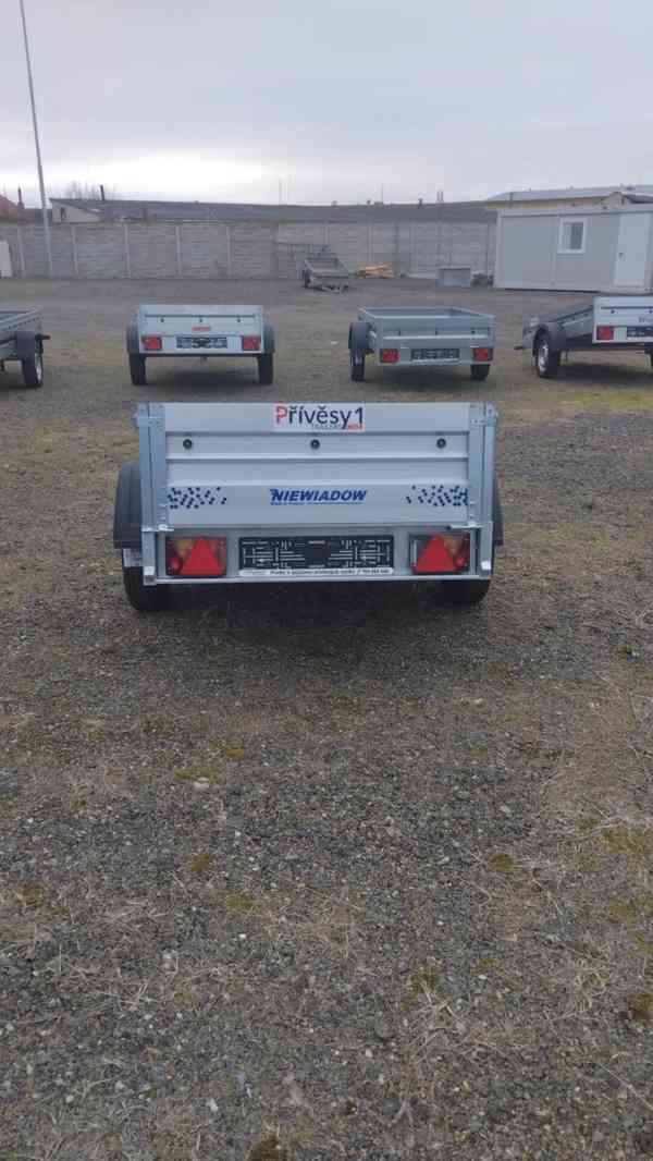 Přívěsný vozík NIEWIADOW 7202 XL 205x110x39cm 750kg - foto 5