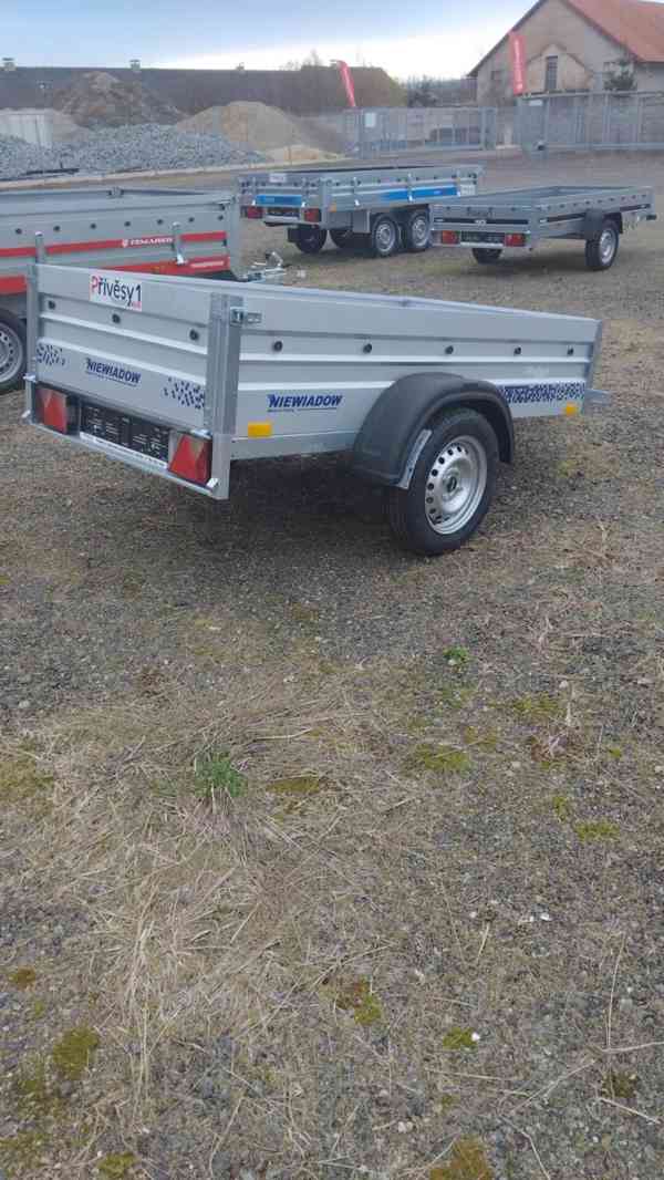 Přívěsný vozík NIEWIADOW 7202 XL 205x110x39cm 750kg - foto 4