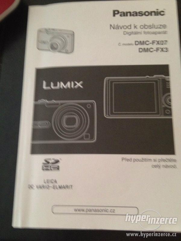 Panasonic Lumix včetně nabíječky  a pouzdra - foto 2