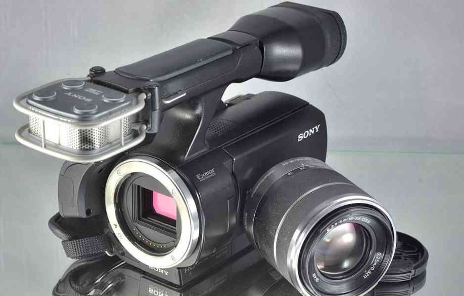 SONY NEX-VG10E+18-55mm *Handycam*14,2 Mpx*Full HDV - foto 4