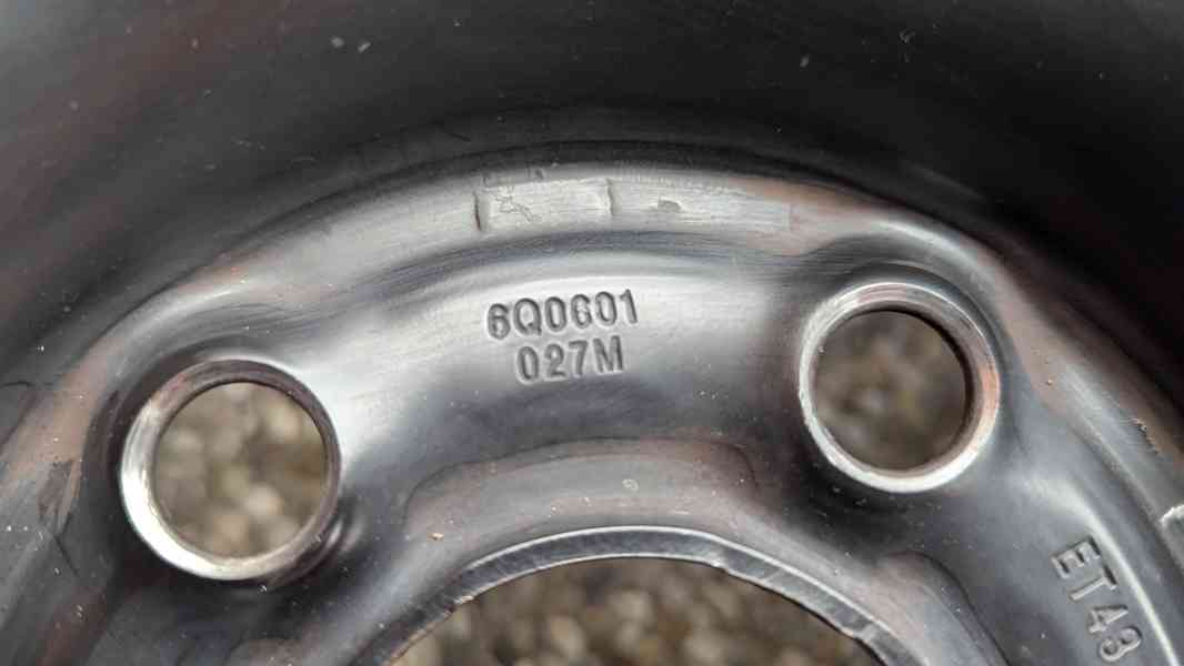 Prodám disky Fabia 15" 5x100x57 ET43 - foto 5