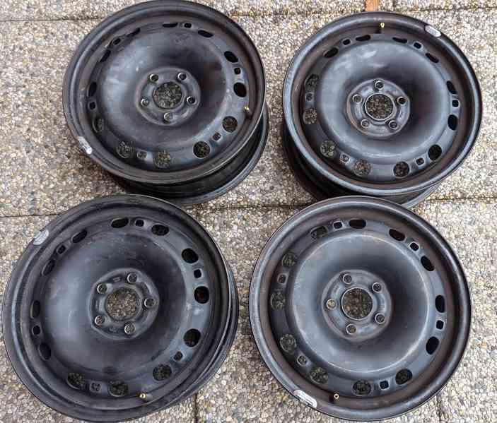 Prodám disky Fabia 15" 5x100x57 ET43 - foto 1