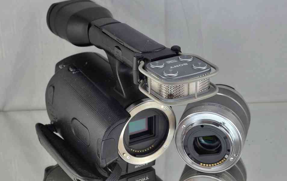 SONY NEX-VG10E+OBJ.*Handycam*14,2Mpx CMOS*Full HDV - foto 5
