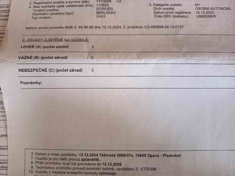 CITROEN Berlingo 1,5 BlueHDI S&S Feel  ČR 1.majitel ČR - foto 32