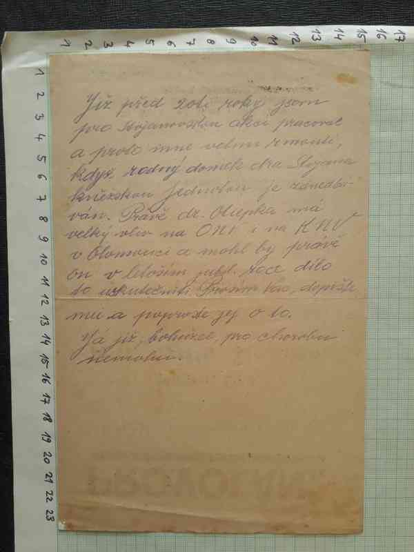 Provolání rodákům beňovským a ctitelům A. C. Stojana 1931 - foto 2