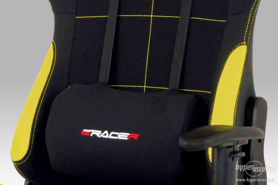 Kancelářská židle, herní křeslo E-Racer F1-02 YEL - foto 3