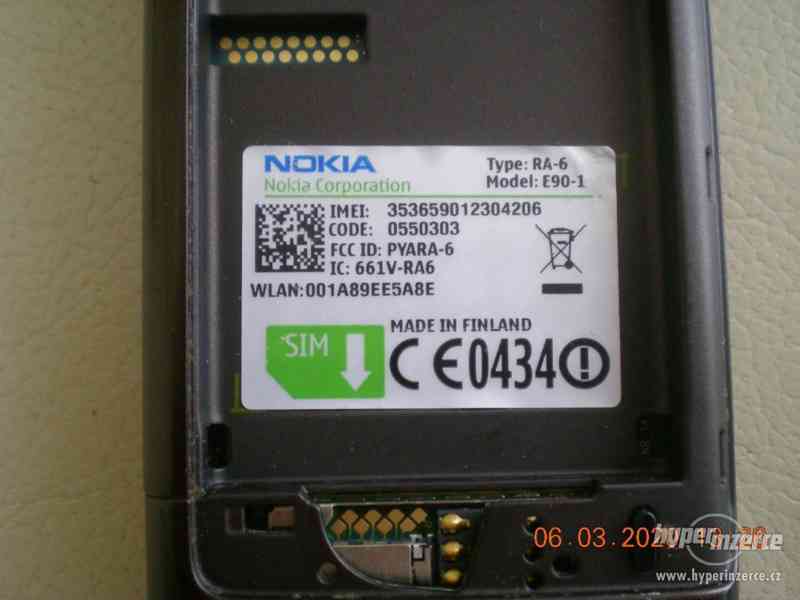Nokia E90 - funkční komunikátory z r.2007 v TOP stavu - foto 13
