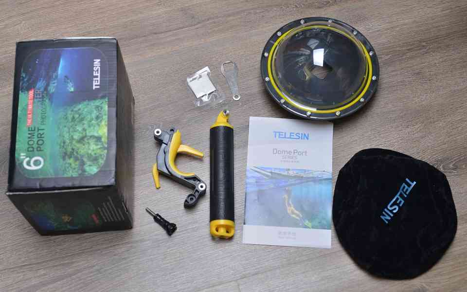 TELESIN  Vodotěsné pouzdro pro GoPro Hero 5 6 7 - foto 3