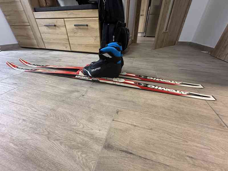 Běžky Set: Atomic Tiger 150cm; Boty: Salomon 36,5EU + Hole - foto 3