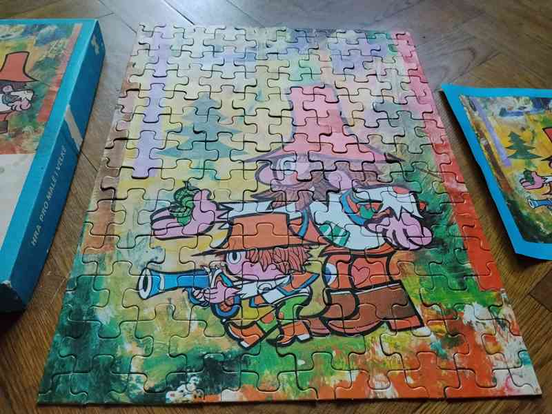 Puzzle Rumcajs a Cipísek, Kompletní! - foto 2