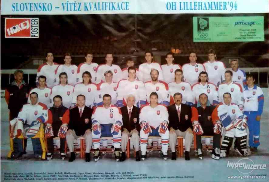 Slovensko - plakát hokej - foto 1