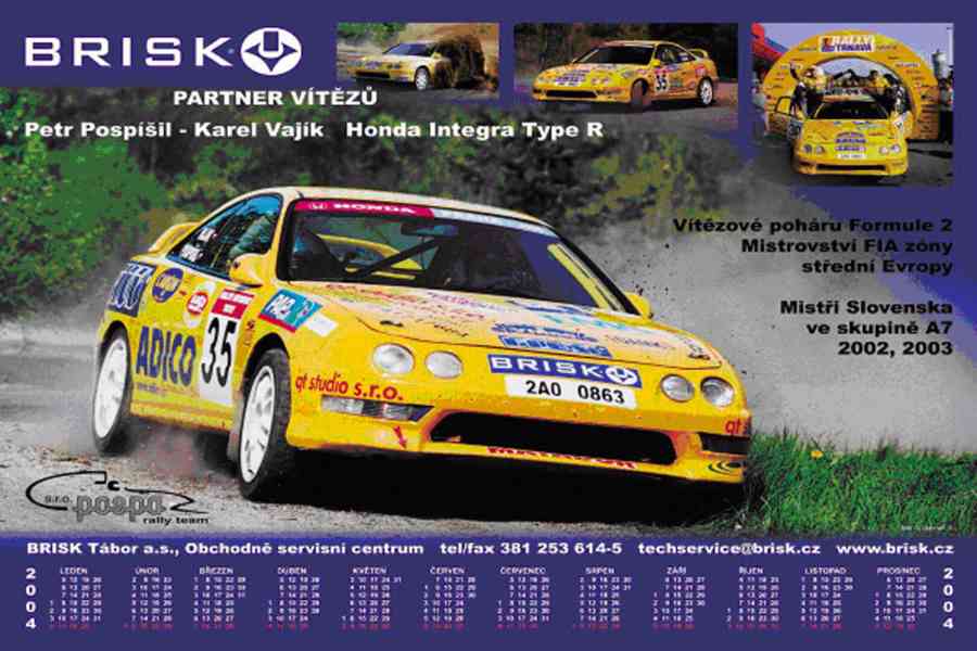 Honda Integra Type R-rally, základ pro registr. rally legend - foto 1