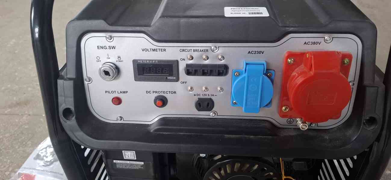 Elektrocentrála - benzínový generátor PERGSPEN P3790SP6 - foto 4