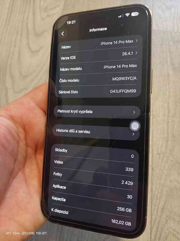 Apple iPhone 14 Pro Max 256GB Gold - foto 7