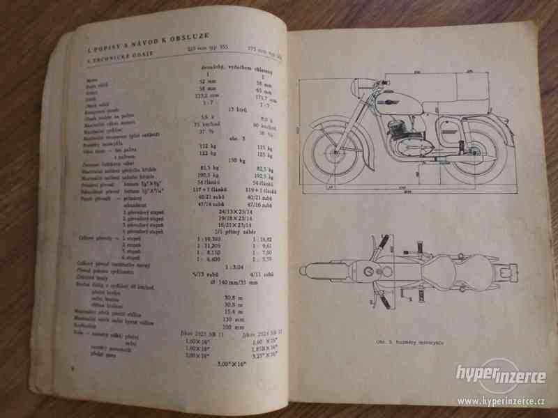 motocykel JAWA - Technický popis a jízdní návod - foto 6