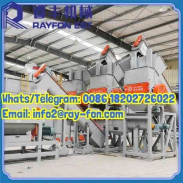 Hot Selling Plastic HDPE Bottle Washing Recycling Line - foto 5