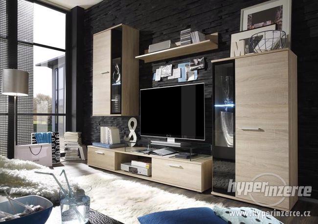 Obývací stěna s komodou Salsa - DOPRAVA ZDARMA!!! - foto 1