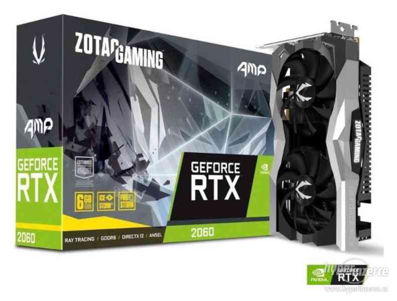 ZOTAC GAMING GeForce RTX 2060 AMP! Edition, 6144 MB GDDR6 - foto 1