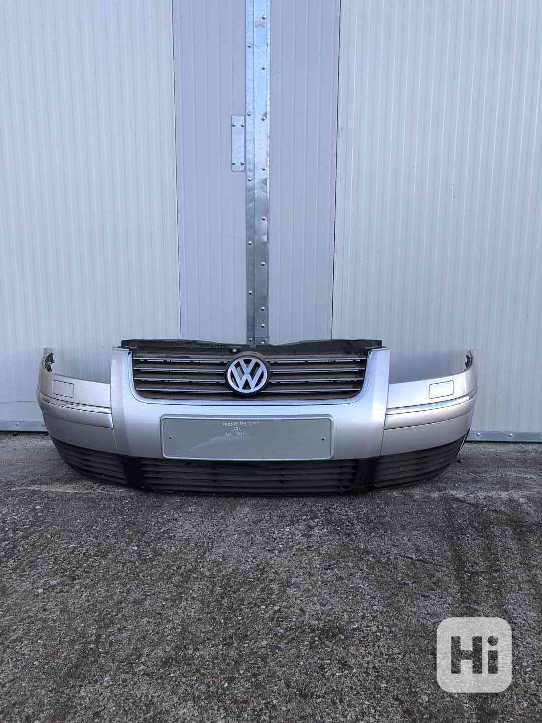 predni naraznik VW passat b5.5 00- stribrny ostrik - foto 1