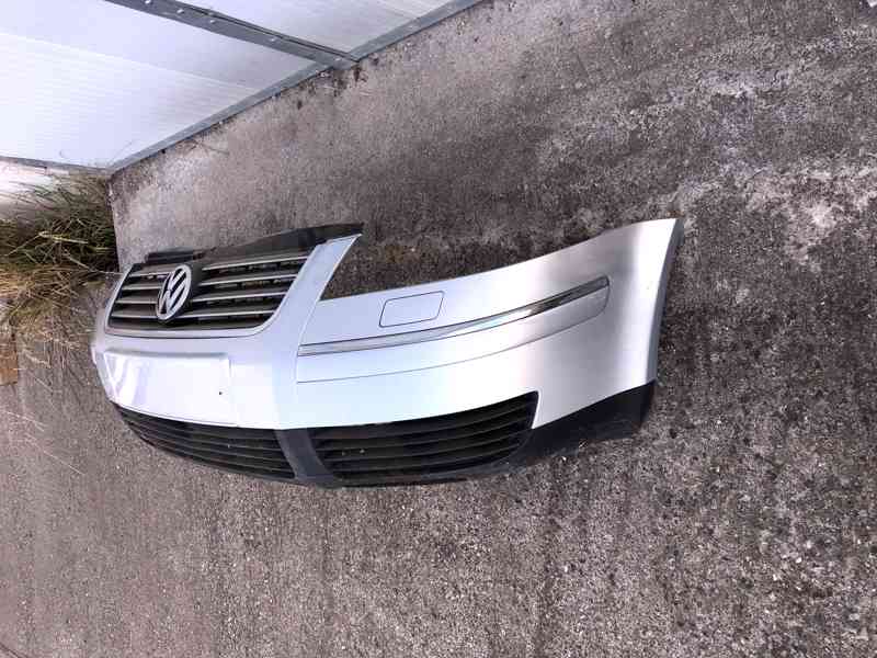 predni naraznik VW passat b5.5 00- stribrny ostrik - foto 5