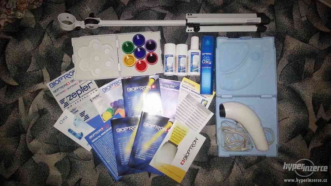 BIOPTRON Compact III + oxy sprej + filtry + stojan - foto 2