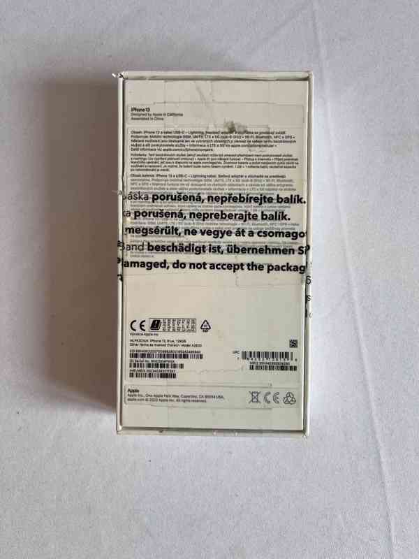 Apple iPhone 13 128GB Blue – plně funkční, baterie 100 %,... - foto 8