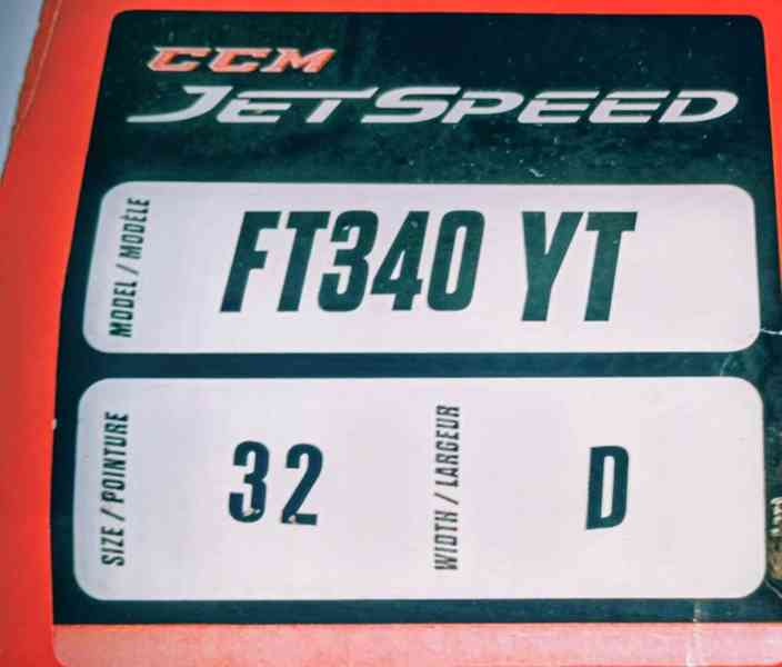 Dětské hokejové brusle zn. CCM JETSPEED   - foto 8