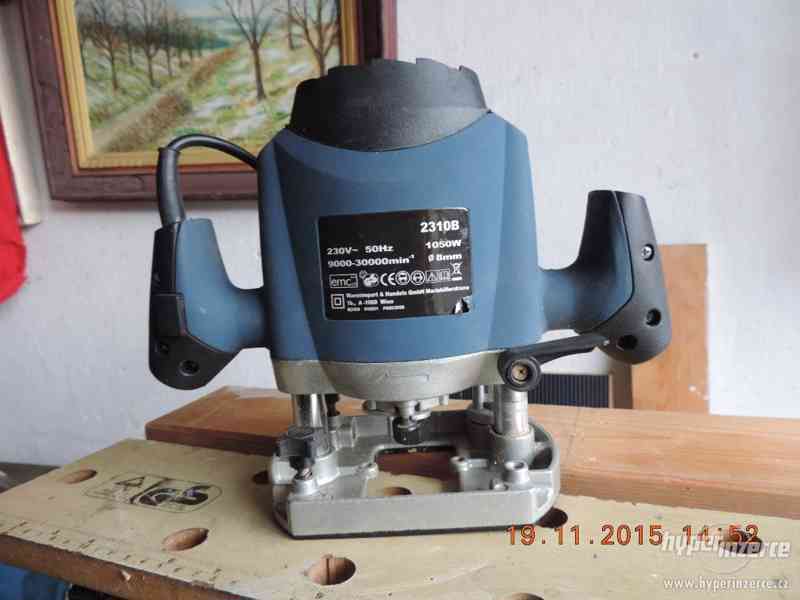 Horní frézovačka 1050W - foto 1