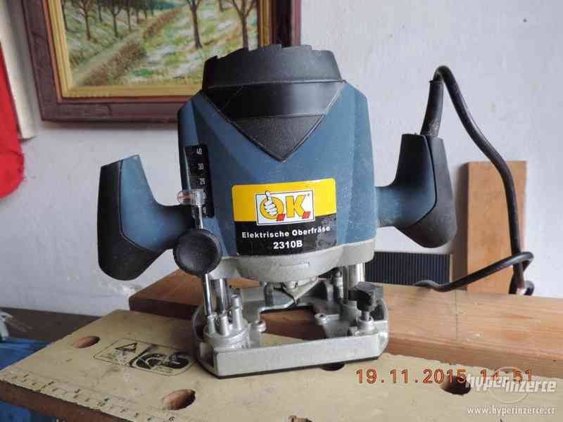 Horní frézovačka 1050W - foto 2