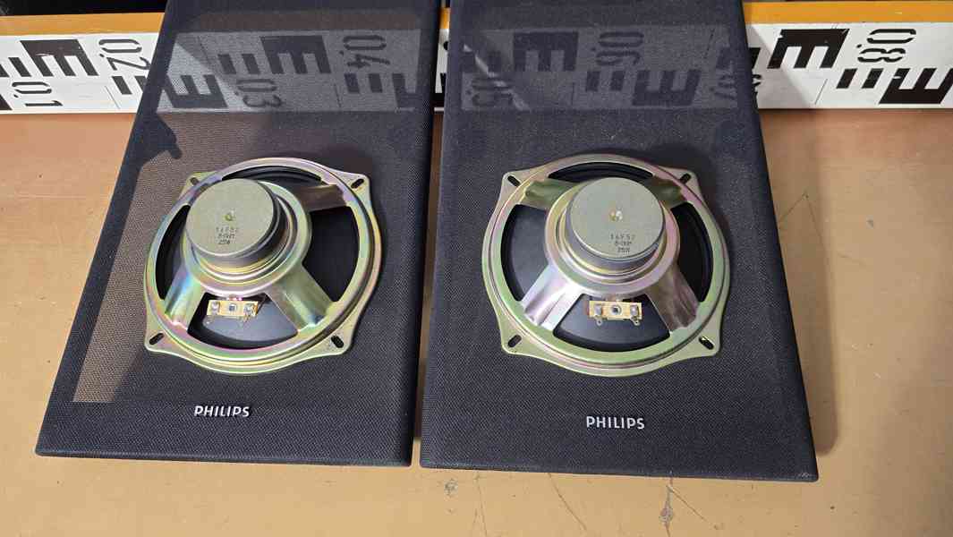 Reproduktory 16F52 - reprosoustavy PHILIPS LSB 400, 8 ohm - foto 2