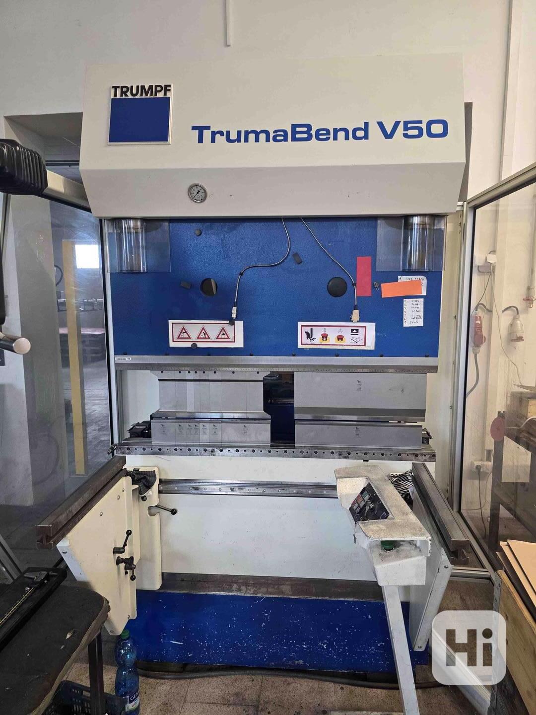 Použitý ohraňovací lis Trumpf TrumaBend V50, r. v. 2001 - foto 1