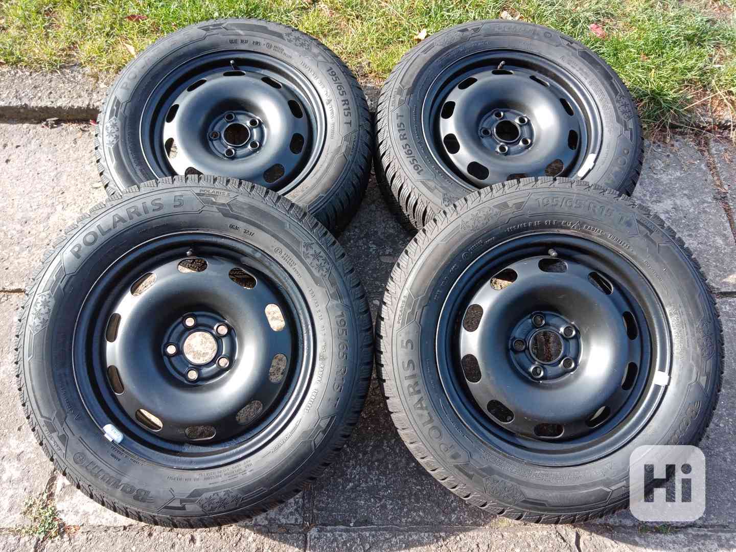 Zimní kola 15ky 5x100 pneu 100% Škoda Vw Seat Audi - dobírka - foto 1