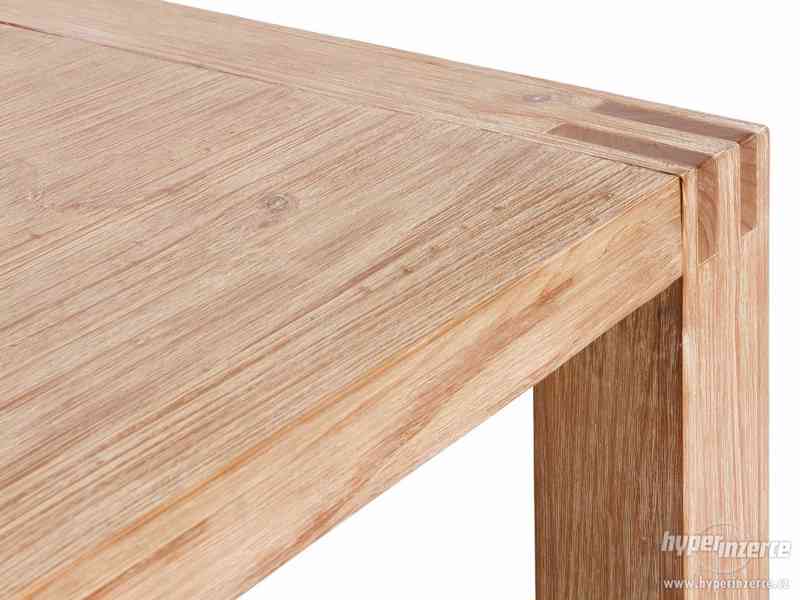 Konferenční stolek z masivu, dřevěný konferenční stolek - foto 2