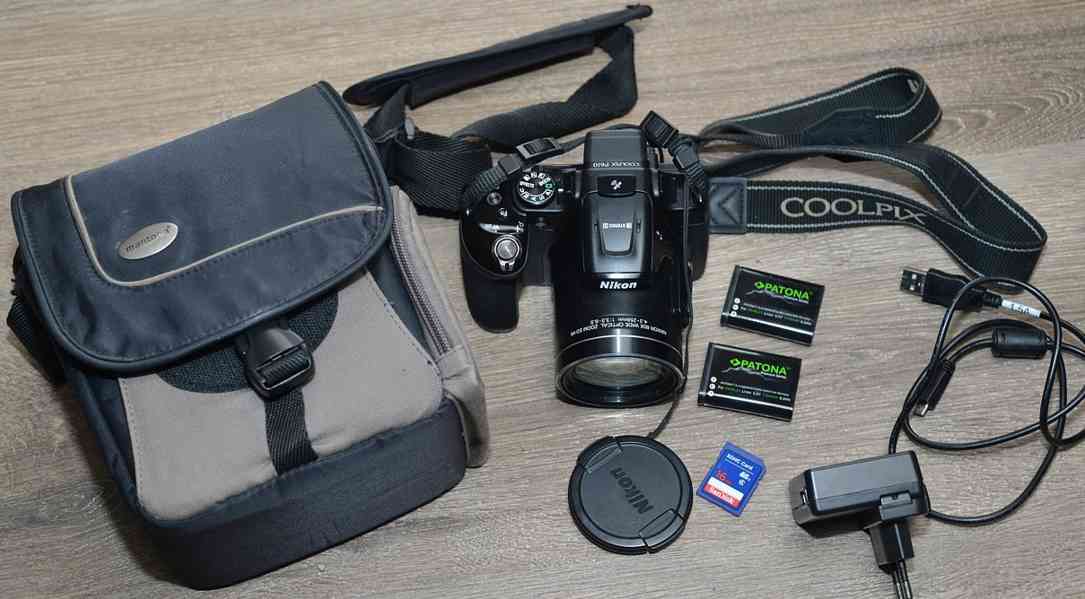 Nikon CoolPix P610 CMOS*60x ZOOM*Full HDV*WIFI*BAG - foto 3