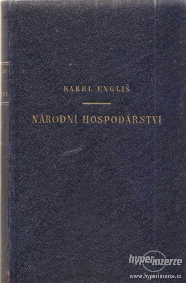 Národní hospodářství Karel Engliš  1924 - foto 1