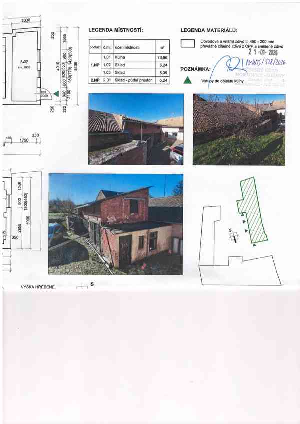 Rozsáhlý RD +další budovy + pozemky  Dřínov, okr. Kroměříž - foto 15