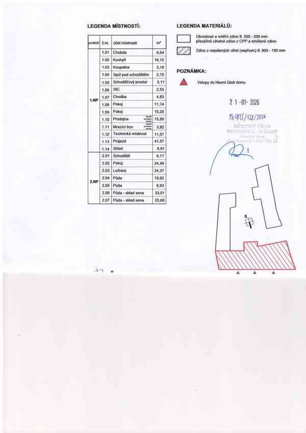 Rozsáhlý RD +další budovy + pozemky  Dřínov, okr. Kroměříž - foto 13