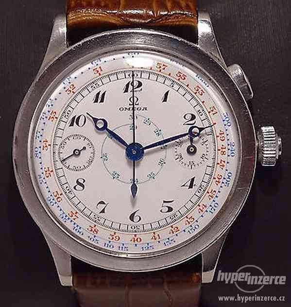 Koupím hodinky IWC, Heuer, Omega, Longines, Zenith, Eterna - foto 1