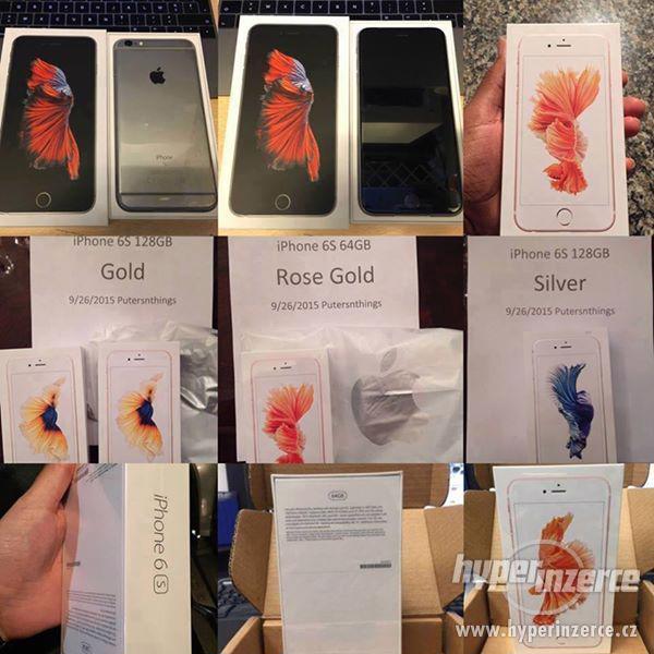 WTS: Apple iPhone 6S Rose Gold továrna odemčený (SKYPE: zabi - foto 1
