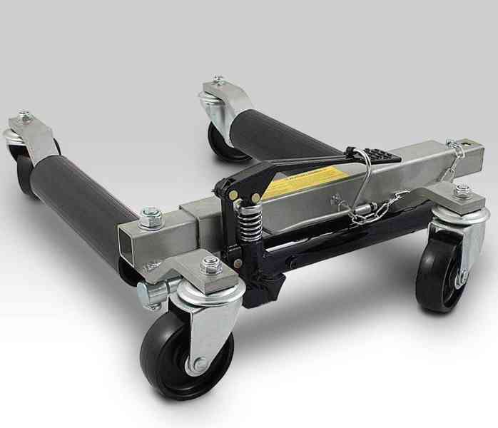 4x PROFI manipulační vozík pojízdný zvedák na kolo do 680kg - foto 3