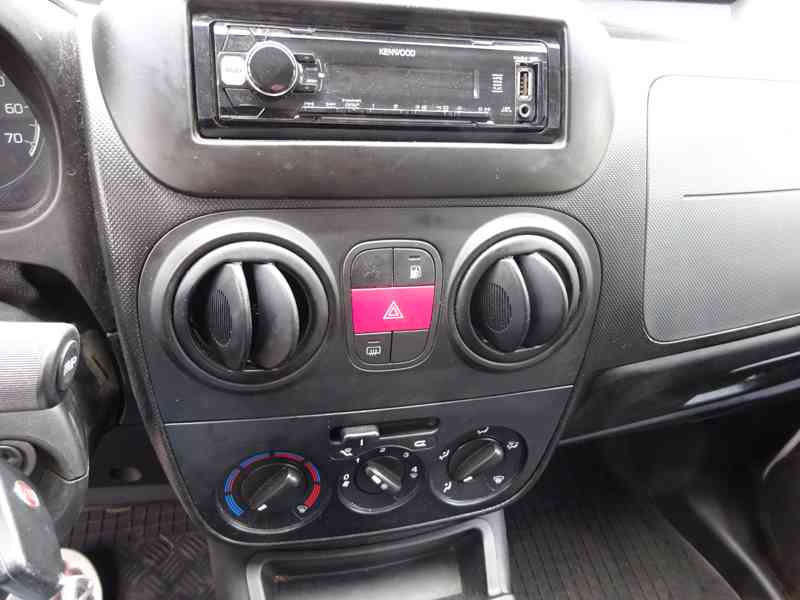 Fiat Qubo 1.4i CNG r.v.2017 (1.Majitel) Koupeno v ČR DPH - foto 8