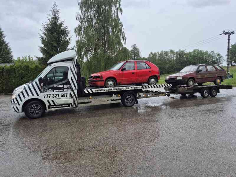 EKOLOGICKÁ LIKVIDACE AUTOVRAKŮ – ODVOZ VOZIDEL OSTRAVA - foto 6